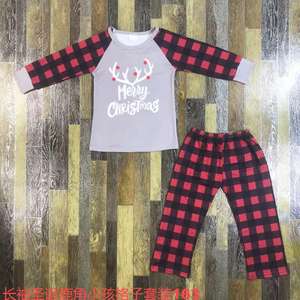 RTS ชุดคริสมาสต์สองชิ้นนุ่มสำหรับเด็กผู้ชายชุดคริสต์มาสสำหรับเด็กผู้หญิง - Product Image 2