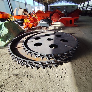 Nouvelle pelle actionnée par tracteur scie à roche trancheuse de pipeline trancheuse à disque avec pipelines d'alimentation en eau composants de base pompe à moteur - Product Image 4