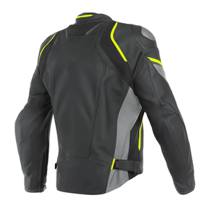 Men's Custom Breathable Winter Racing White Black Red Cowhide Leather High Performance Motorbike Jacket - Product Image 6