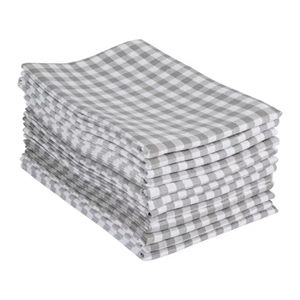 Juego de 32 toallas desechables de secado rápido para el cuidado del coche y el golf Técnicas tejidas a rayas de algodón reciclado personalizables - Product Image 1