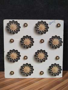 Nouvelle tendance 3D, carrelage design en marbre et céramique avec belle fleur, prix compétitif pour la chambre à coucher - Product Image 6