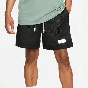 กางเกงกีฬาขาสั้นสำหรับผู้ชายมาใหม่พิมพ์ลายสีพื้นมีผ้ายืดสี่ทาง - Product Image 4