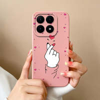 Pour 15T & 14 Plus, coque de téléphone portable antichoc en TPU avec design Love Style Ins