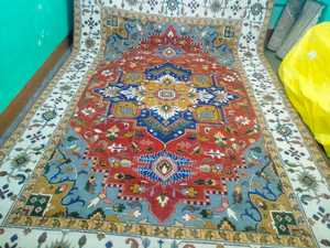 พรมขนสัตว์คุณภาพสูง งานถักมือโบราณ หลายสี ขนาด 8x14 9x12 ซม. พรมทำมือสำหรับสวดมนต์ เหมาะสำหรับห้องนั่งเล่น รุ่น CR37 - Product Image 3