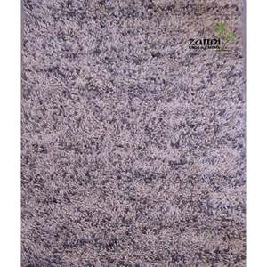 Tapis shaggy indien noué à la main, unique en son genre, 7'6 x 5'3 - Product Image 1