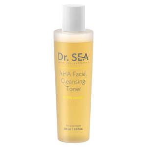 AHA 200ml Tónico de limpieza facial con Azafrán Aloe Ácido hialurónico Aclarante Reafirmante Exfoliante Líquido Cuidado DE LA PIEL Suministro OEM - Product Image 1