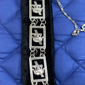 Officiers Craft Collier d'officier anglais Turquoise Moire Artisanat maçonnique Colliers d'officier Steward Colliers de chaîne Regalia personnalisés - Product Image 6