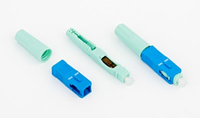 Konektor Serat Optik Cepat SC Fiber Optic Fast Connector LX03 FTTH Konektor Perakitan Cepat SC/APC SC/UPC Konektor Serat Optik yang Dapat Dipasang di Lapangan