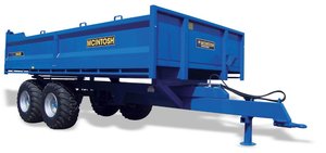 Remolque Agrícola de 4 Ruedas de 3-10 Toneladas, Remolque de Tractor con Volquete Hidráulico de 2 Ruedas, Remolque Agrícola para Tractores - Product Image 5