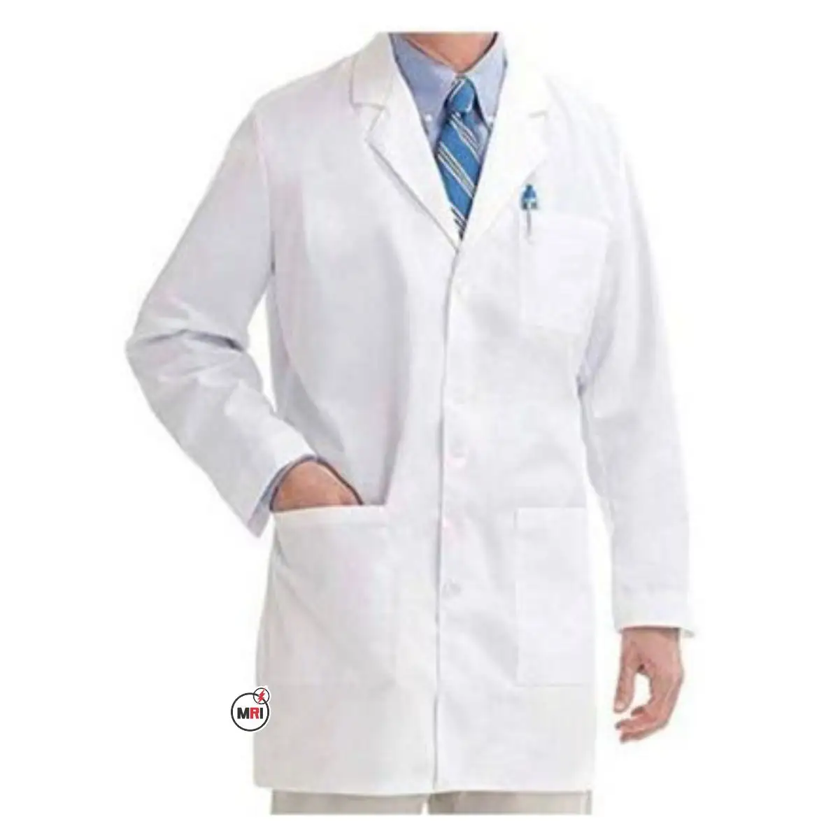 Wholesale laboratory coats Food Factory Worker Uniforms Lab Coat with Pockets customized LOGO doctor suit