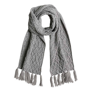 Écharpe traditionnelle indienne en cachemire mélangé, faite à la main, longue, à imprimé personnalisé, de qualité supérieure, unie, multicolore, pour femmes, printemps, automne, best-seller - Product Image 5