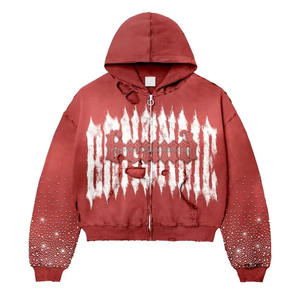 Sudadera con capucha y hombros descubiertos con logotipo personalizado de secado rápido, color sólido | Ropa informal y para exteriores para adultos - Product Image 5