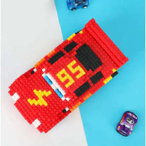 Bloques de Construcción de Disney Pixar Cars, Juguete Educativo para Niños de 5 a 7 Años, Juego de Construcción de Plástico - Product Image 4