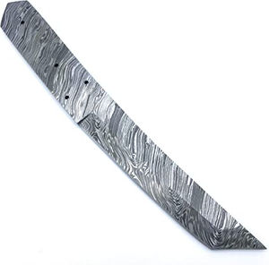 Couteau de chef de haute qualité en acier damas fait à la main, lame vierge forgée à la main, épaisseur 3mm - Product Image 4