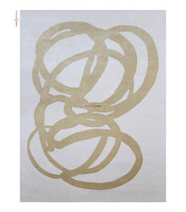 Tapis tufté à la main en coton de luxe le plus vendu tapis surdimensionné en forme de pile haut de gamme 3D de style contemporain en vente - Product Image 3