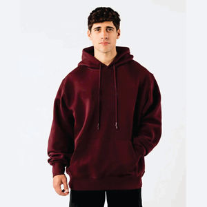 Sweats à capuche avec logo personnalisé pour hommes pulls à capuche en coton de luxe de grande taille avec impression de qualité pour hommes - Product Image 2