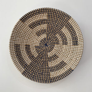 Boho ตะกร้าผนังสานจากหญ้าทะเลธรรมชาติสำหรับตกแต่งบ้านแบบแขวนศิลปะตกแต่งผนังโลหะแบบแขวน - Product Image 6