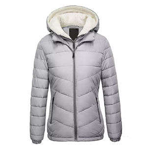 Blouson matelassé pour femmes, impression par transfert thermique, logo personnalisé, vêtements pour femmes, blouson matelassé respirant - Product Image 5
