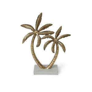 Centro de mesa decorativo de alta calidad, arte de rama de flor dorada de Metal con Base plateada para artículos de decoración del hogar personalizables interiores - Product Image 3