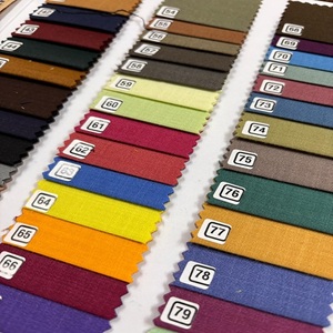 Suministro directo de fábrica Tela de viscosa polivinílica Oro verde para camisa Tejido teñido liso para niños Exportación internacional - Product Image 1