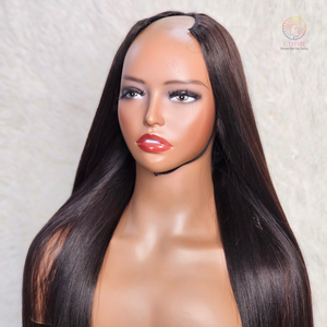 Pelucas de cabello liso de hueso crudo vietnamita de calidad superior 30 pulgadas 75 cm en Stock V parte peluca cabello humano - Product Image 2