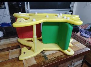 SRISHTI, mecedora de plástico para bebé, moderna, duradera, de alta calidad, con respaldo cruzado, diseño de caballo, seguridad, interior, exterior, hogar, sala de estar - Product Image 4