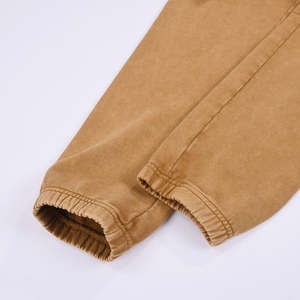 <b>Sweat</b> <b>Pants</b> <b>Men</b> Straight Leg Stacked Baggy Sweatpants Embroidery French Terry Cotton <b>Pants</b> - Product Image 5