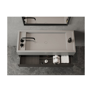 Fregaderos modernos para accesorios de baño móviles y accesorios, lavabo de baño cuadrado, bañera empotrada, remojo interior, - Product Image 1