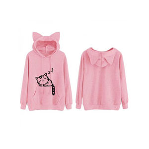 Sudadera con capucha para mujer Sudadera elegante de longitud corta con capucha y mangas largas para Athleisure y trajes Casuales - Product Image 5