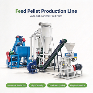 Nueva Máquina para Hacer Pellets de Alimento para Aves de Corral, Ganado y Animales, Ecológica, de Alta Producción (100-3500kg/h), 380V, 2 Años de Garantía - Product Image 2