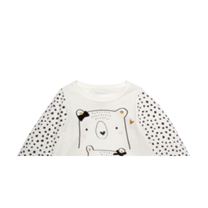 Camiseta de Algodón Blanca First Impressions con Ositos para Niñas Pequeñas, Talla 4T - Product Image 2