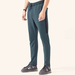 Pantalon long décontracté pour homme, style streetwear, en toile, coupe droite, taille haute, avec poches, écologique, séchage rapide, en polaire - Product Image 3