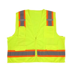 Ropa DE TRABAJO amarilla de alta visibilidad Chaleco DE SEGURIDAD Impresión de logotipo personalizable Venta al por mayor Ropa reflectante de construcción - Product Image 4