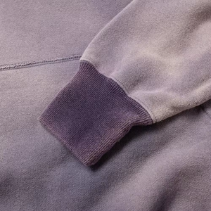 custom plus size <b>mens</b> drop shoulder thick high street wear oversized boxy sun faded hoodies custom logo print - Product Image 4