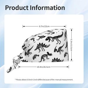 หมวกสครับคุณภาพสูงแบบยูนิเซ็กซ์ ซับเหงื่อ ยืดหยุ่น ปรับแต่งได้ บริการ OEM สำหรับใช้ในโรงพยาบาล ขายส่ง - Product Image 5