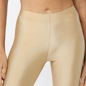 Mallas de Yoga para entrenamiento de gimnasio de cintura alta para mujer, ropa deportiva transpirable de verano para Fitness, cintura con logotipo personalizado, recién llegado, precio al por mayor - Product Image 3