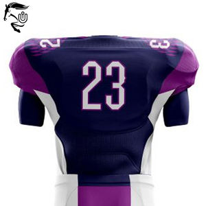 Ensembles de vêtements de sport de football américain personnalisés les plus vendus de haute qualité à manches courtes et respirants au prix de gros - Product Image 6