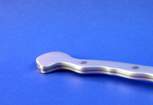 Juego de 3 cubiertos de acero inoxidable pulido con espejo, perfecto restaurante, Hotel, gran buffet, cuchara para servir, mango de diseñador - Product Image 3