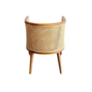 Meubles en teck avec combinaison de rotin et de sièges en mousse souple, chaises de salon à vendre à prix économiques - Product Image 5