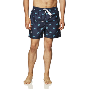 Short de surf en polyester pour hommes, séchage rapide et respirant, anti-rides, impression de logo personnalisé, style décontracté, vente en gros OEM - Product Image 1