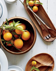 Sang Trọng Bằng Gỗ Phục Vụ Bát Cho Salad Trái Cây Và Đồ Ăn Nhẹ Lý Tưởng Cho Nhà Bếp Bàn Ăn Trang Trí Nội Thất Và Hàng Ngày Chức Năng Sử Dụng - Product Image 5