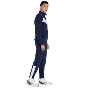 Ensemble de survêtements deux pièces pour hommes, nouveau design, personnalisé, confortable, avec fermeture éclair, pour l'entraînement et le jogging. - Product Image 4