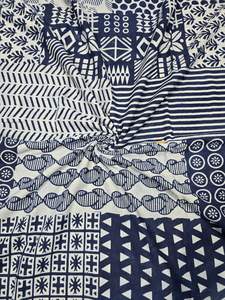 Jaipur ผ้าฝ้ายบล็อก100% พิมพ์ด้วยมือแบบดั้งเดิมผ้าฝ้ายระบายอากาศได้เป็นมิตรต่อสิ่งแวดล้อมพิมพ์ลายแบบดั้งเดิม - Product Image 3