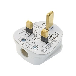 Modèle blanc BS ASTA 13A Prise d'extension industrielle avec fusible Sirim CB Courant nominal 16A certifié pour la charge - Product Image 2