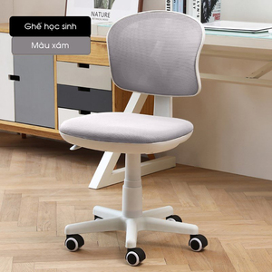 Chaise d'école pivotante sans accoudoirs GAKJS-1606 avec coussin en tissu multicolore - Product Image 2