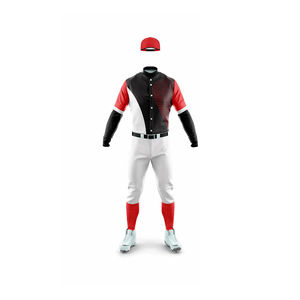 Nuevo béisbol en blanco personalizado 100% poliéster sublimación Diseña tu propio logotipo juvenil al por mayor para uniforme de béisbol de equipo con OEM - Product Image 4