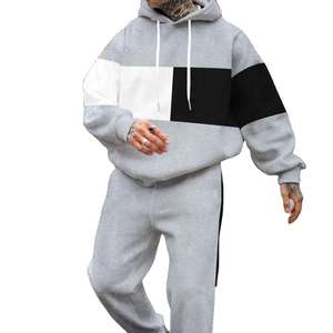 Survêtements à rayures imprimées par sublimation pour hommes, survêtements de football à fermeture éclair intégrale, ensembles de survêtements athlétiques, ensembles de jogging 2 pièces pour le fitness - Product Image 5