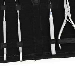 เครื่องมือต่อผมคุณภาพสูง คีมหนีบผม คีมสำหรับไมโครลิงค์ คีมสำหรับไมโครริงและลูกปัด ชุดคีมต่อผมปี 2024 - Product Image 6