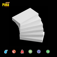 Celuka, respetuoso con el medio ambiente, resistente al agua, 4X8FT, 1220X2440mm, superficie brillante blanca, láminas para techos de PVC, espuma rígida de 6mm/8mm, fábrica de Forex personalizada