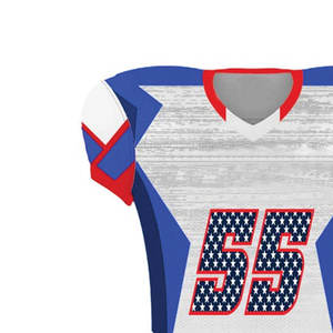 Conjunto de uniformes de fútbol americano de Color sólido de alta calidad, conjunto de uniformes de fútbol americano de poliéster 100% - Product Image 6